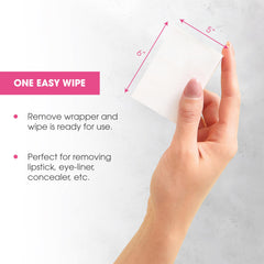 Diamond Wipes alcohol-free formula ideal for sensitive skin and gentle cleansing.