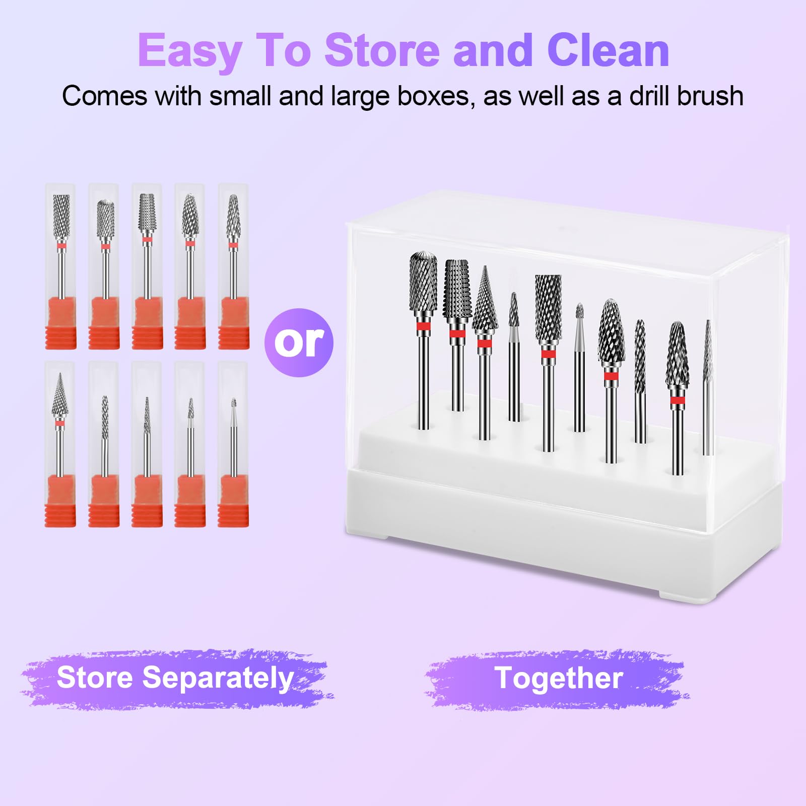 Diesisa compact box storage keeps bits organized and ready