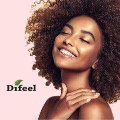 Hair strands detangled and smooth after Difeel Batana Conditioner use