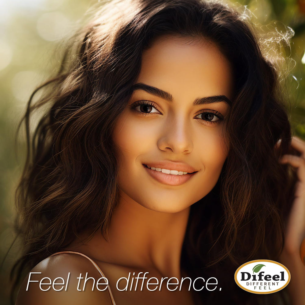 Difeel Biotin Conditioner gift packaging closeup highlighting 33.8 oz size.