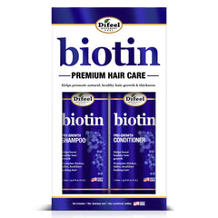 Difeel Biotin Conditioner large pump bottle for deep conditioning and hair fullness.
