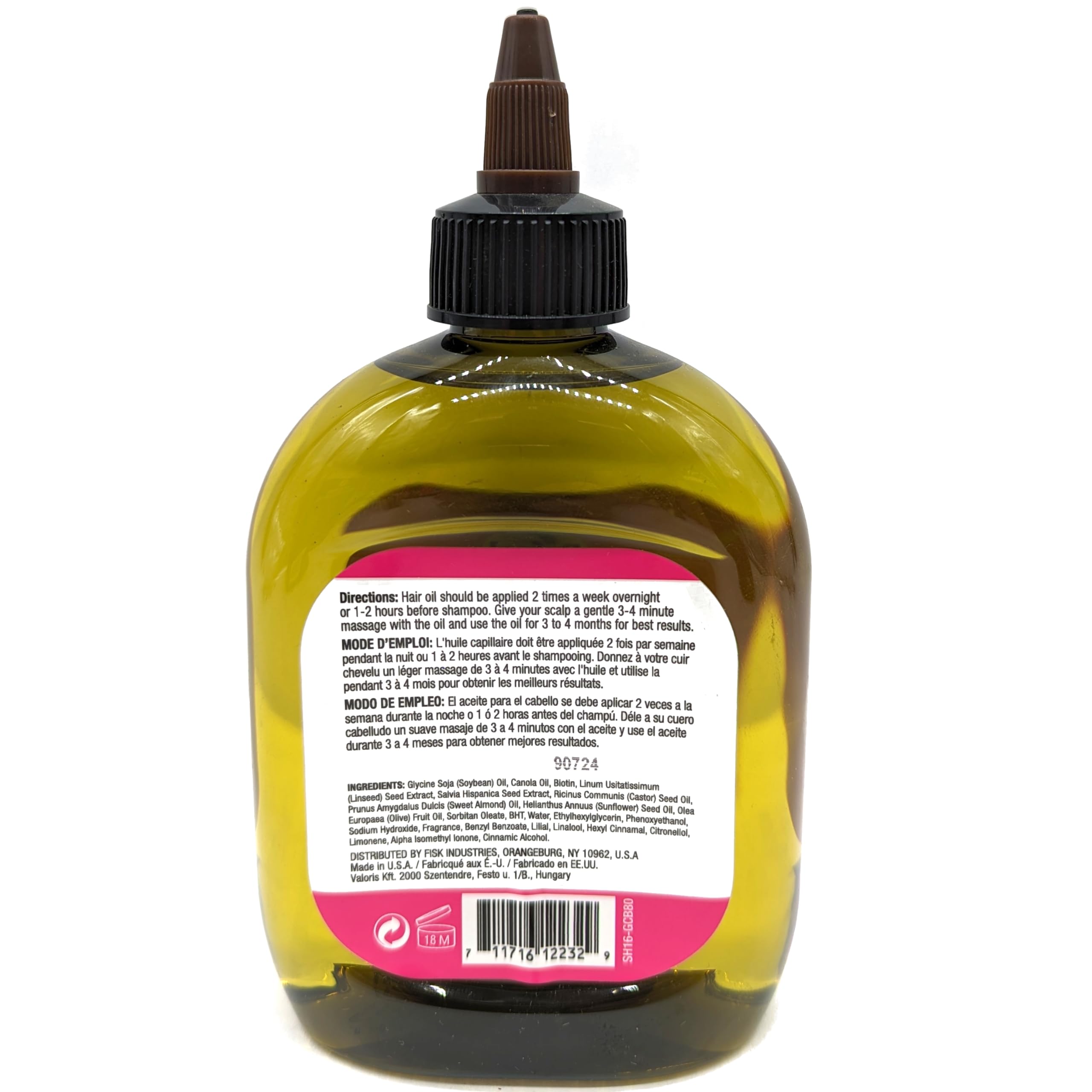 Two-pack gift set featuring Difeel Biotin Growth & Curl Oil