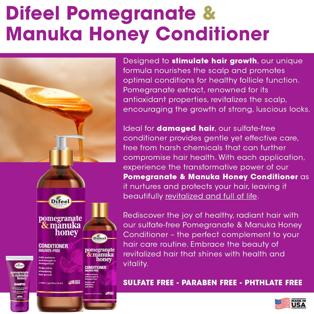 Difeel 4-piece set packaging front showing complete hair care routine