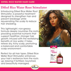 Hair strands with product applied at roots showing strengthened look.