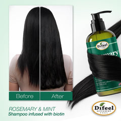 USA-made natural ingredients emphasized on Difeel packaging close-up.