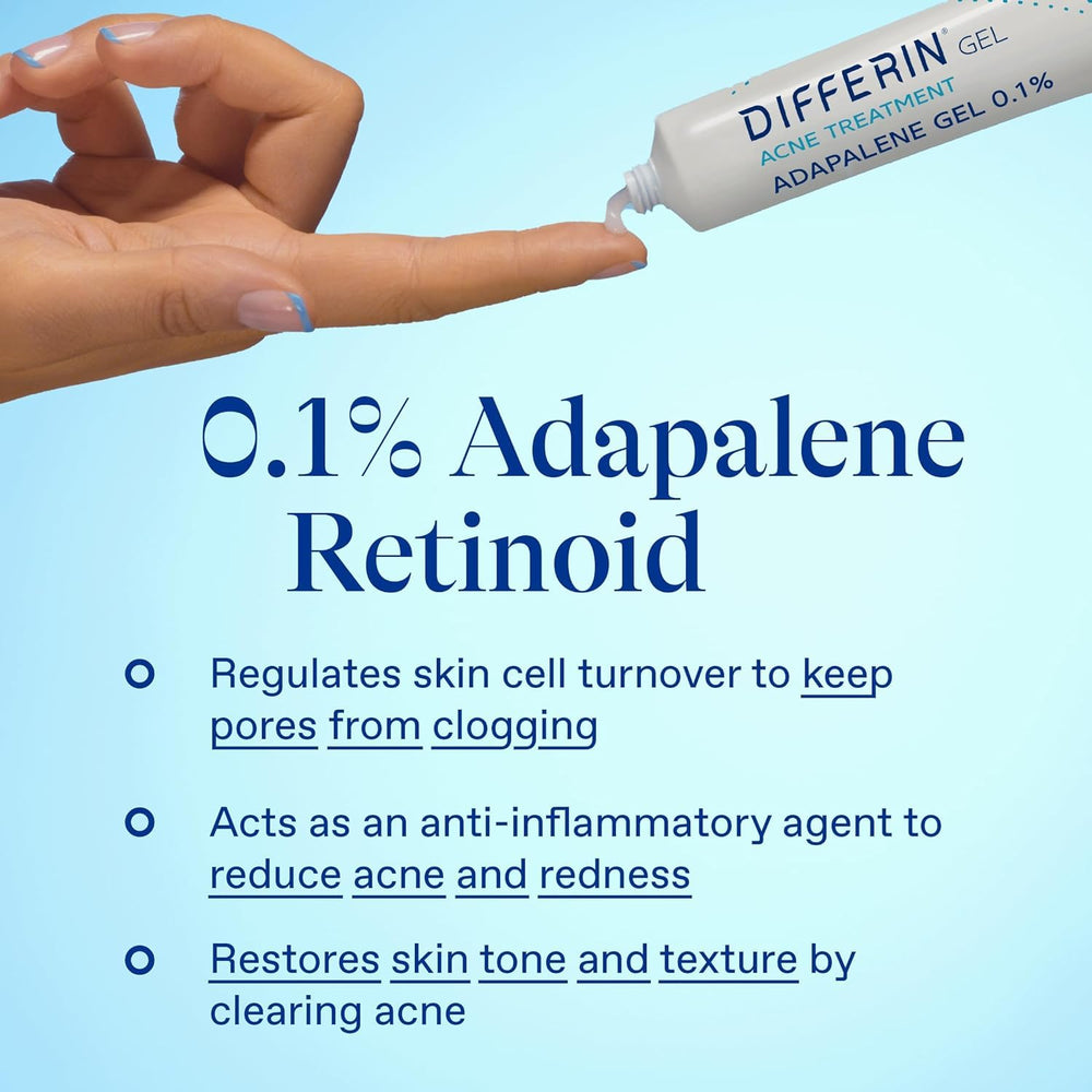 Differin noncomedogenic labeling highlights pore-friendly daily regimen