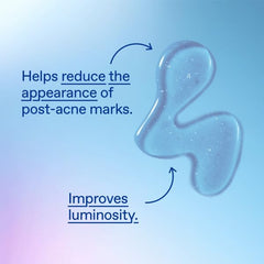 Differin Niacinamide badge highlights brightening potential within formula.