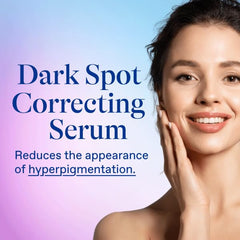 Differin serum gel-like texture shown, smooth finish under makeup.