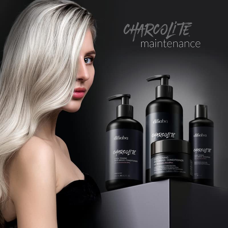 Difiaba Charcolite bathroom setup with duo on shelf for daily use