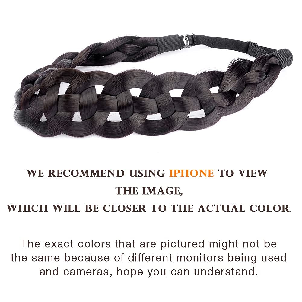 DIGUAN handmade braided headband detail highlights unique craftsmanship
