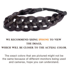 DIGUAN handmade braided headband detail highlights unique craftsmanship