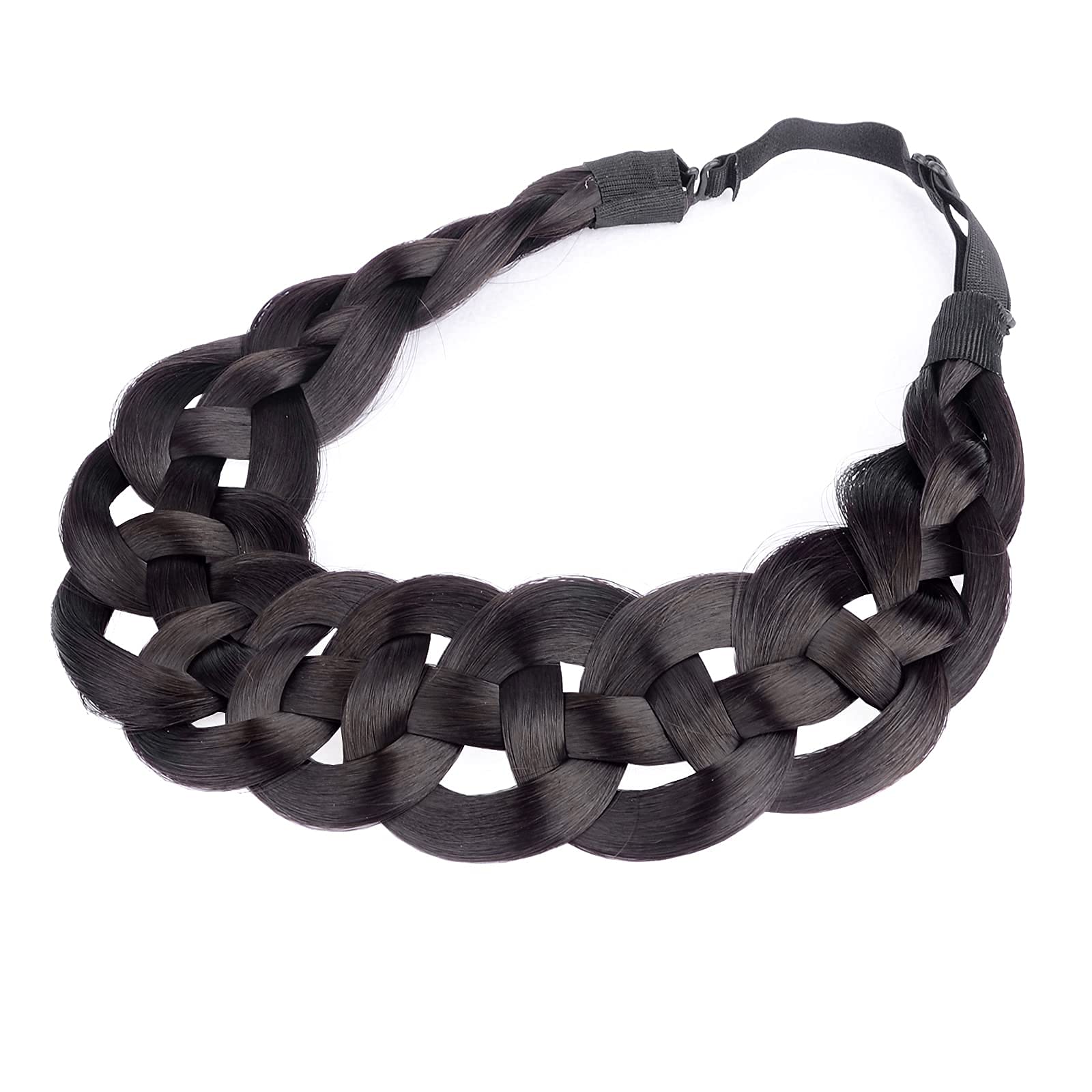 DIGUAN deep brown color headband shade complements many outfits