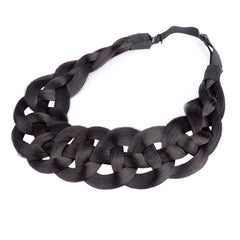 DIGUAN deep brown color headband shade complements many outfits