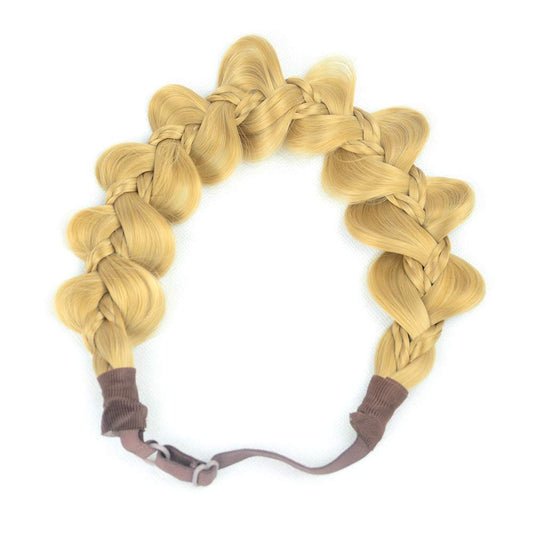 DIGUAN honey blonde color blend headband highlights versatile styling options.