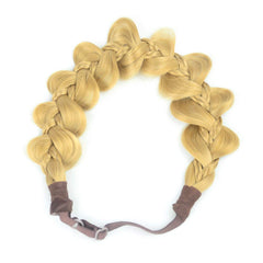 DIGUAN honey blonde color blend headband highlights versatile styling options.