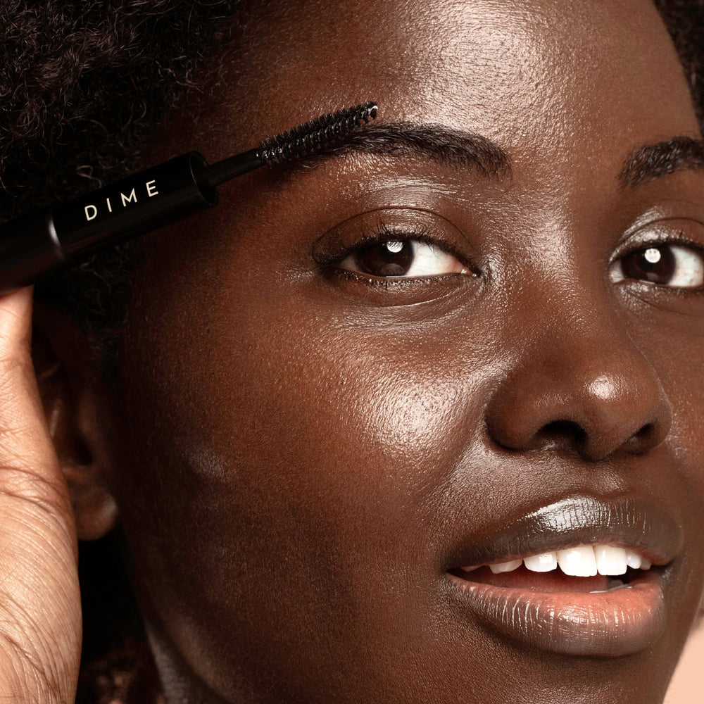 DIME Beauty Boost Duo clear brow gel with flexible hold image.