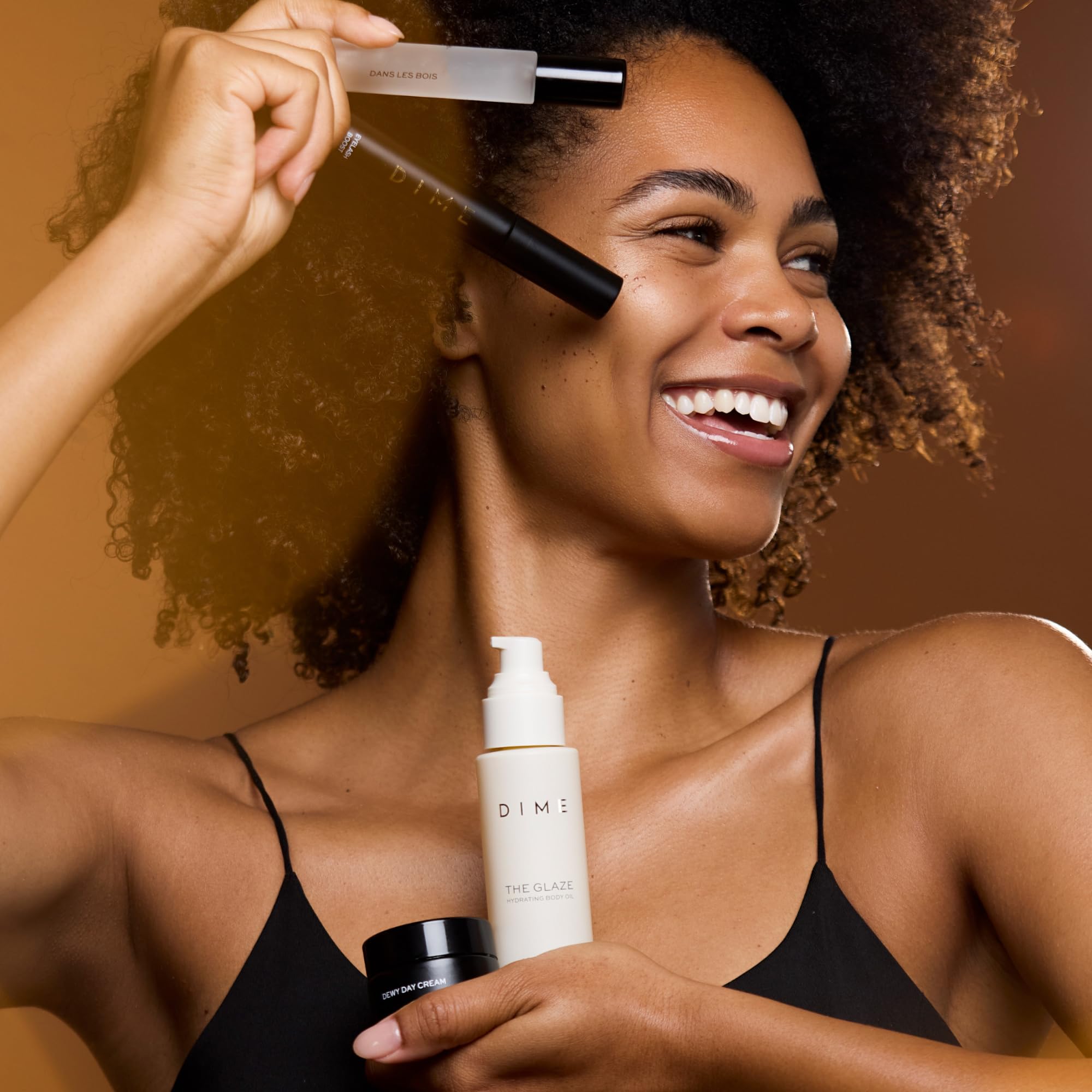 DIME Glaze Body Oil image for smooth, hydrated skin