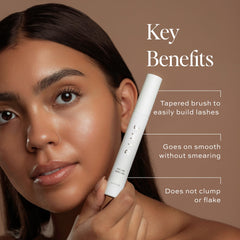 Jet-black DIME mascara enhances lash definition