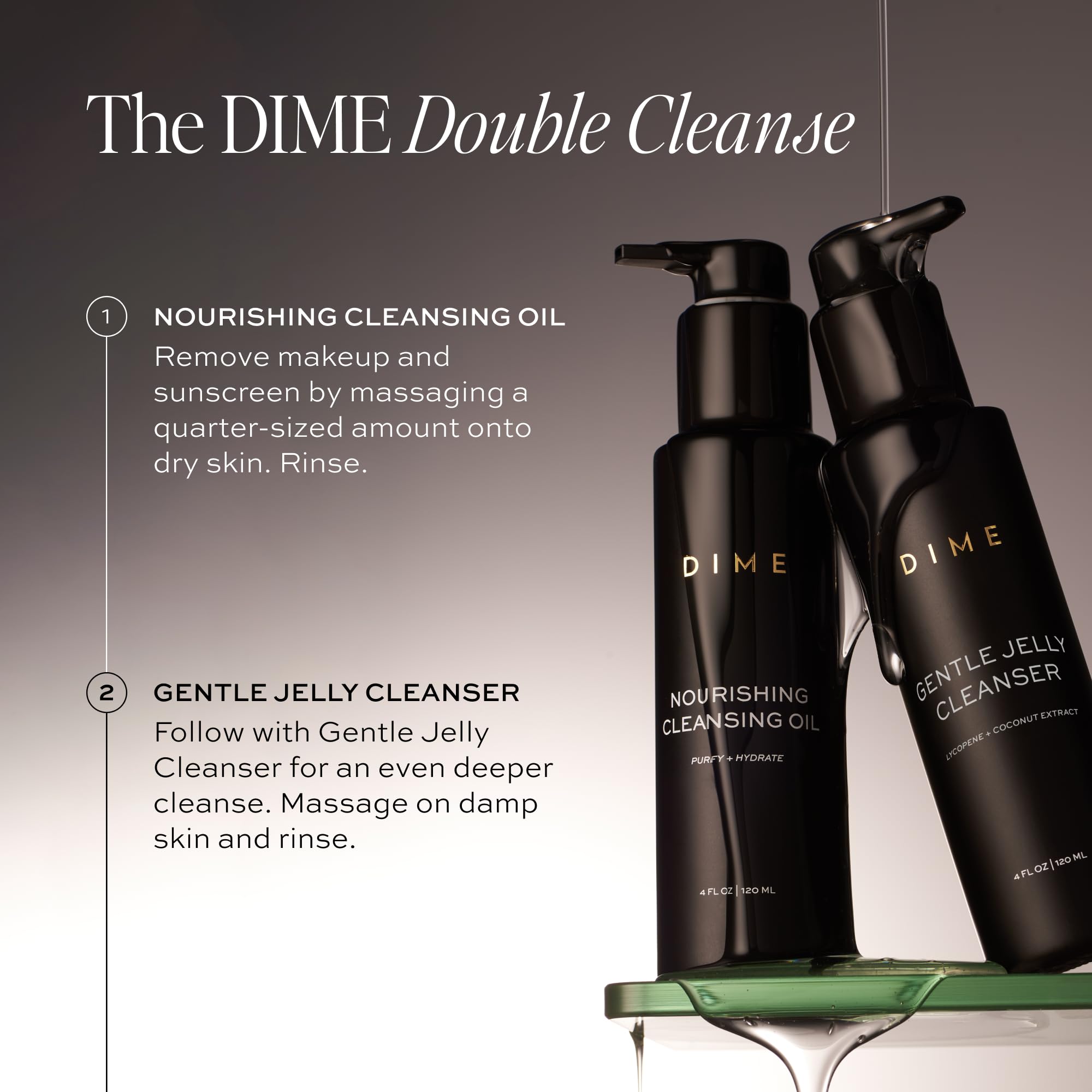 Caprylic triglyceride in DIME oil helps lock in moisture