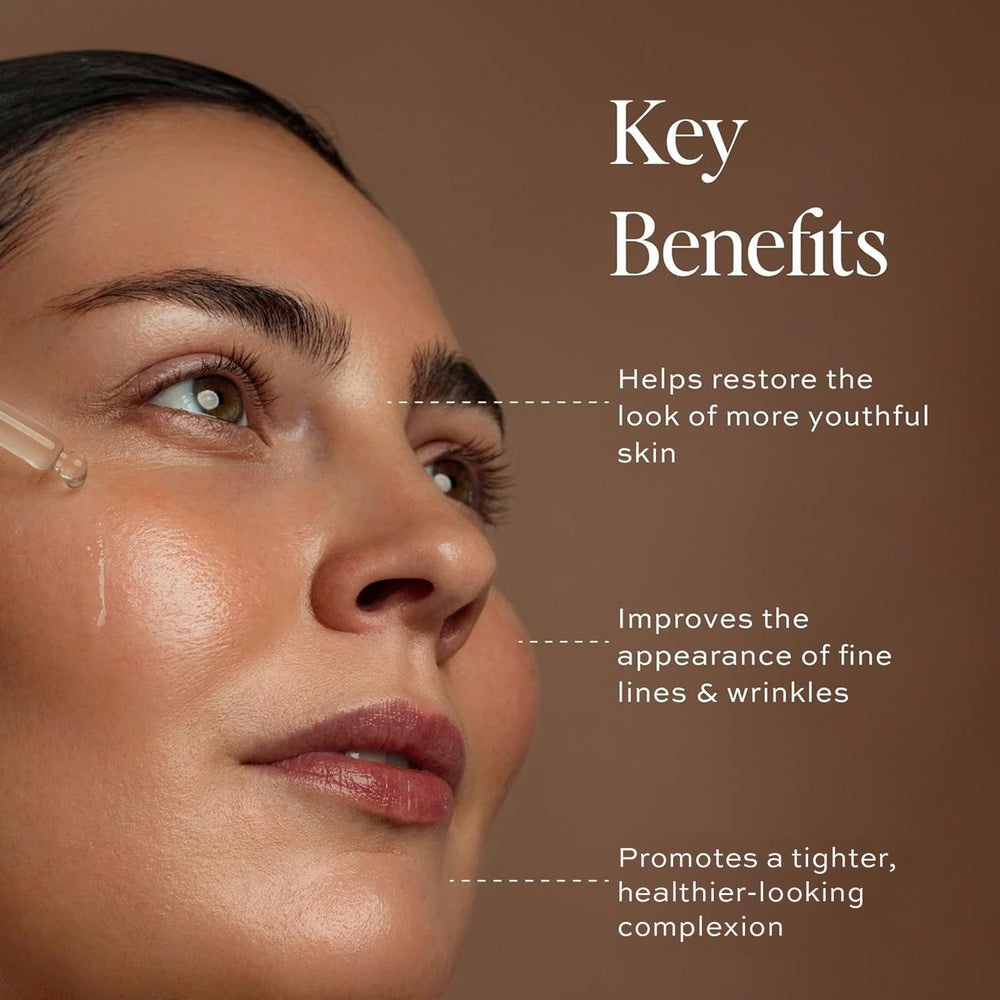 DIME Beauty TBT Serum dropper application shows easy, even coverage