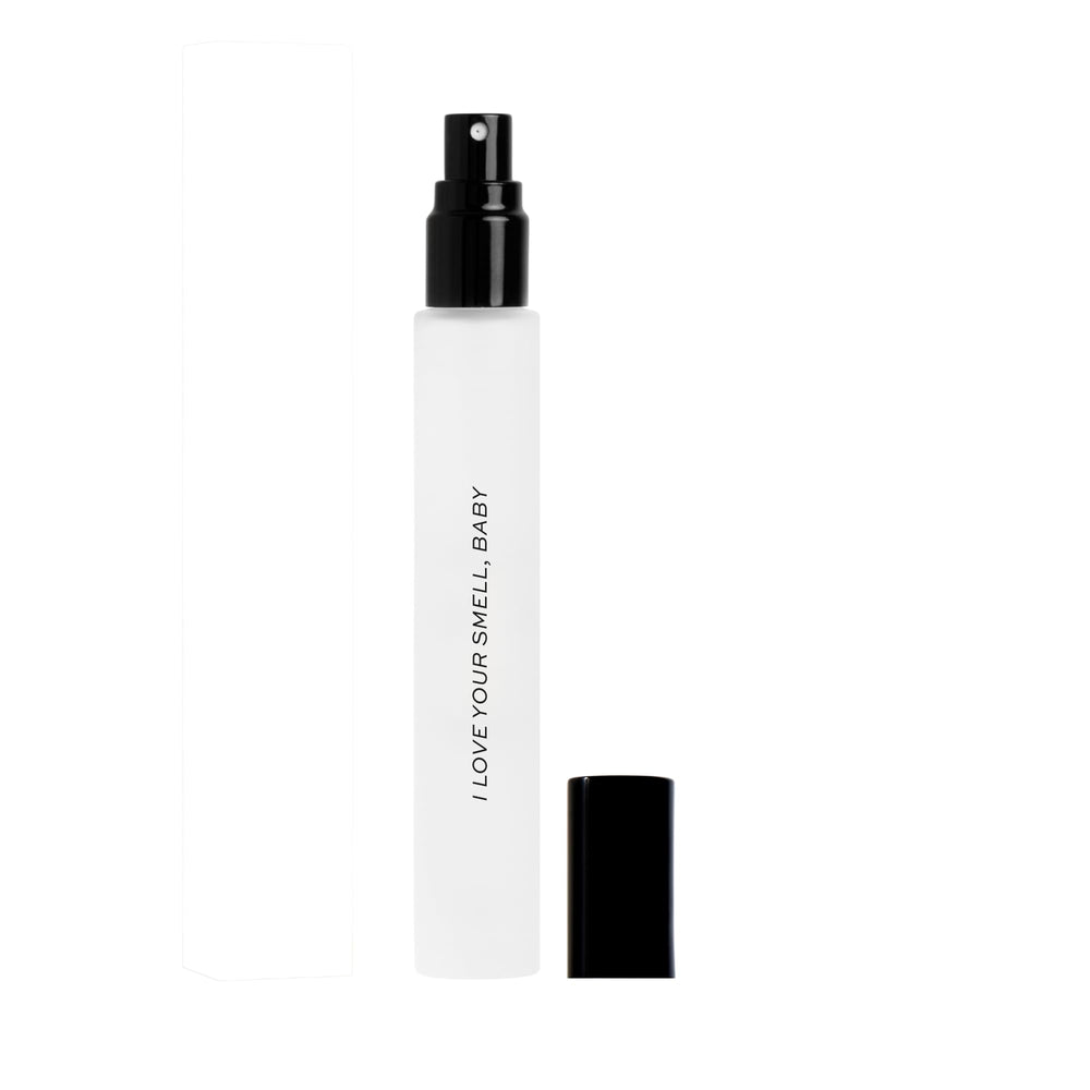 DIME I Love Your Smell Baby bottle front, ideal for daily wear