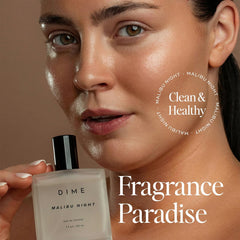 DIME Malibu Night lifestyle shot demonstrating day-to-night versatility.