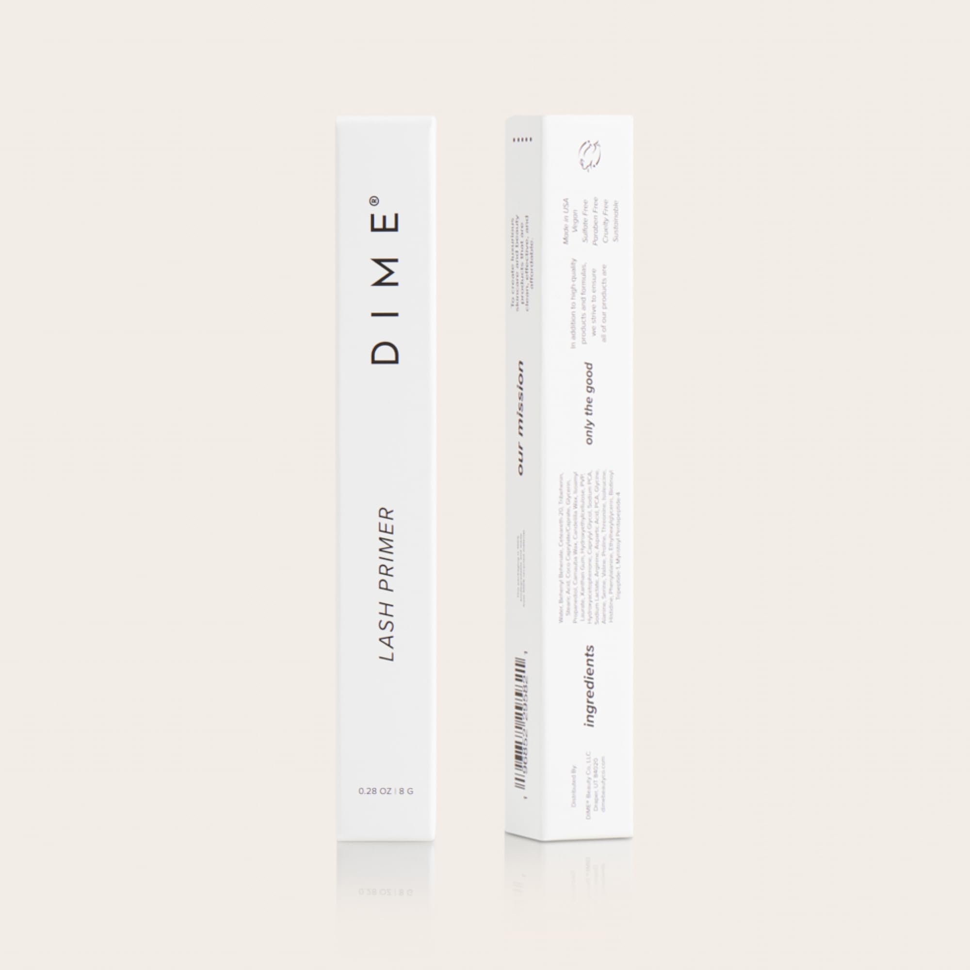 DIME Packaging and formula emphasize clean ingredients and sustainability
