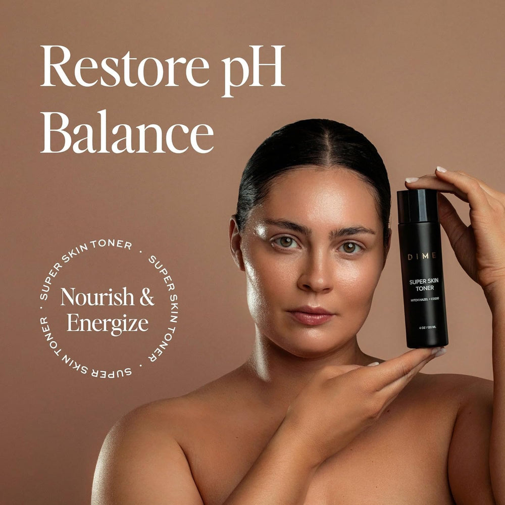 DIME Super Skin Toner helps maintain skin’s pH balance during routines