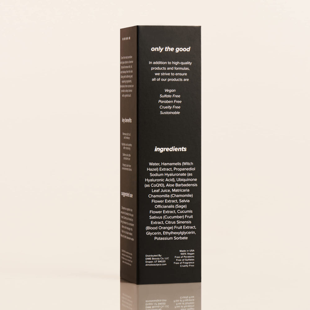 DIME Super Skin Toner supports nourishment and hydration between cleanses