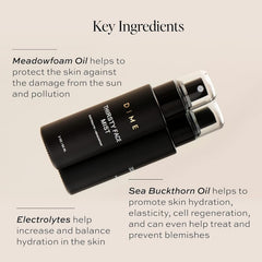 DIME Thirsty Face Mist electrolytes close-up highlights refreshing hydration