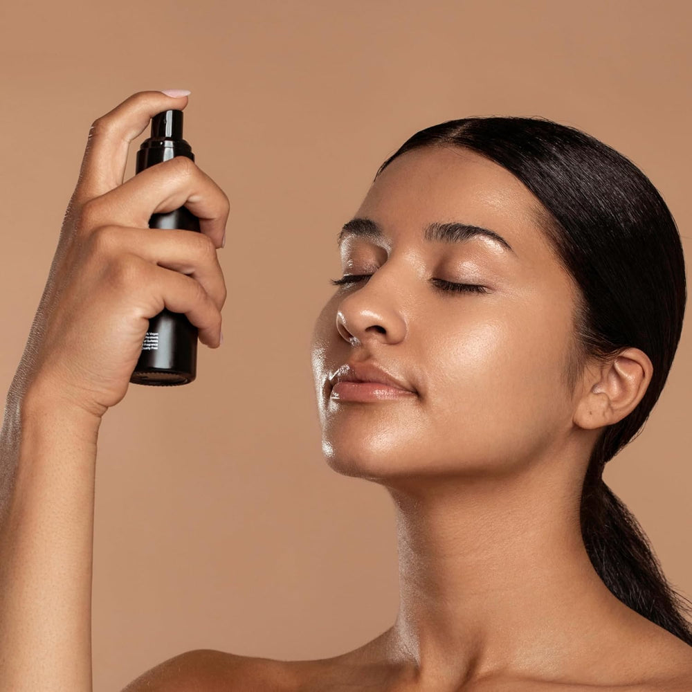 DIME Thirsty Face Mist on-the-go packaging highlights travel-friendly hydration
