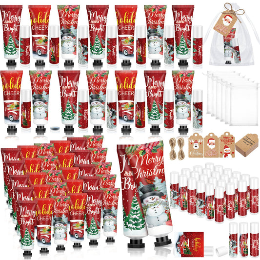 Dimsile Christmas hand lotion bottle with festive design for hydrating hands during holidays.