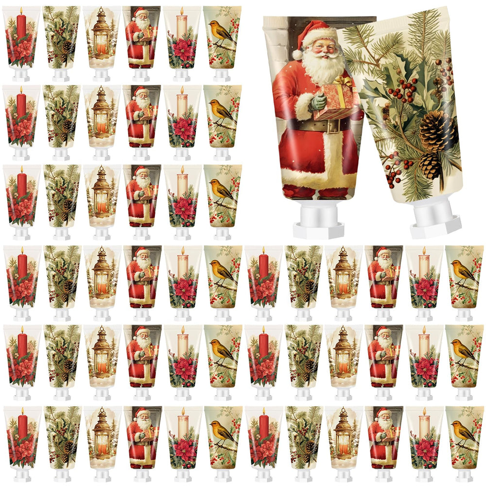 Dimsile Christmas mini lotion bulk pack with six holiday patterns for gifting