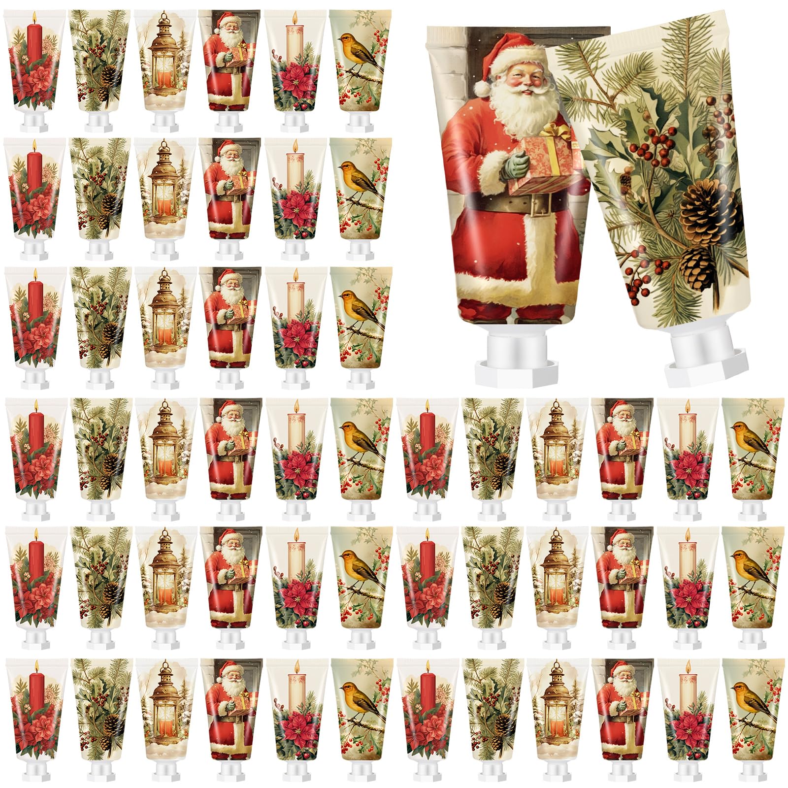 Dimsile Christmas mini lotion with rose pattern for daily moisture and gifting