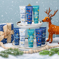 Dimsile Jewish hand cream with dreidel design, thoughtful host gift option.