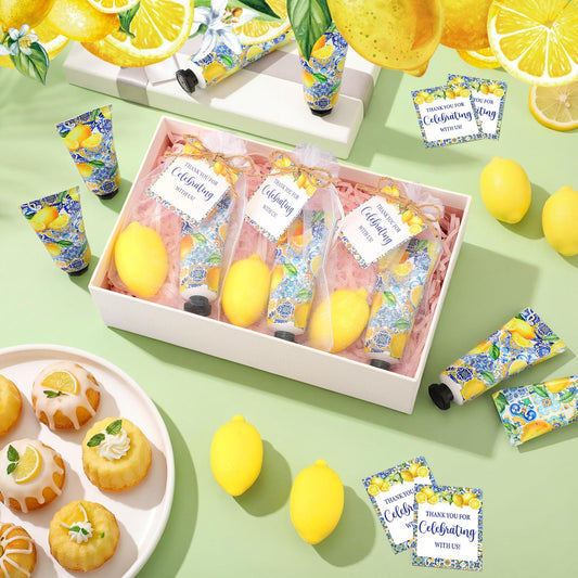 Dimsile lemon-shaped soap, decorative and refreshing for party favors.