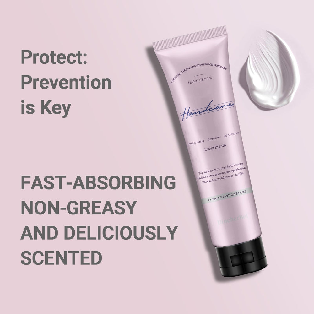 DincherBel Lotus Dream hand cream with group gifting idea