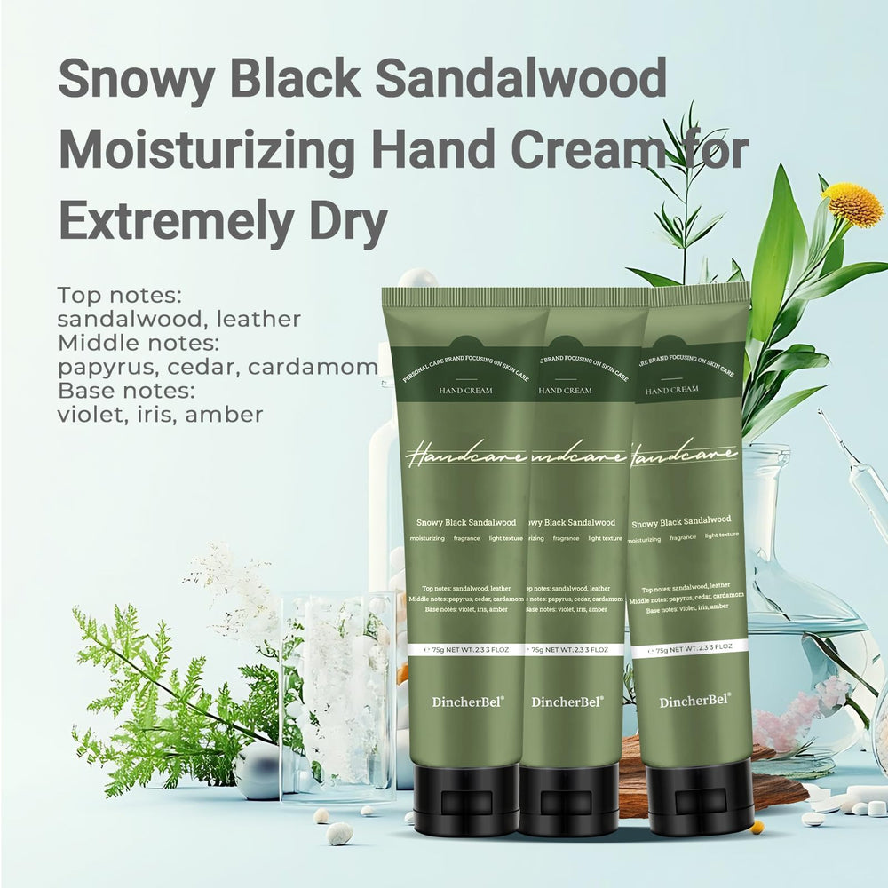 DincherBel Niacinamide 5% Hand Cream displayed on shelf for gifting