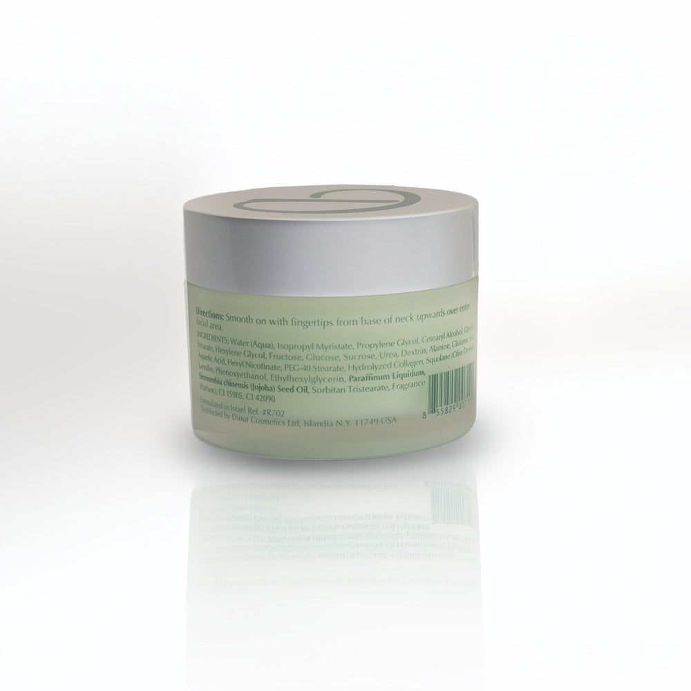 Dinur Cosmetics Jojoba Complex Cream texture demonstrates rich, fast-absorbing moisture