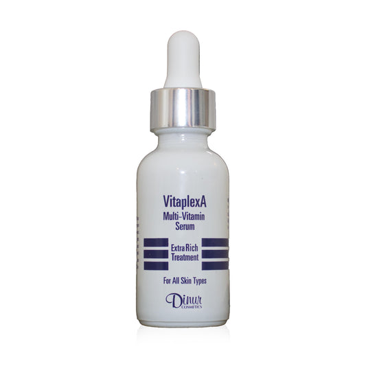 Dinur Vitaplex serum dropper for precise, controlled application.