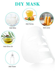 Dioche skin-friendly cotton texture communicates gentle contact on sensitive skin.