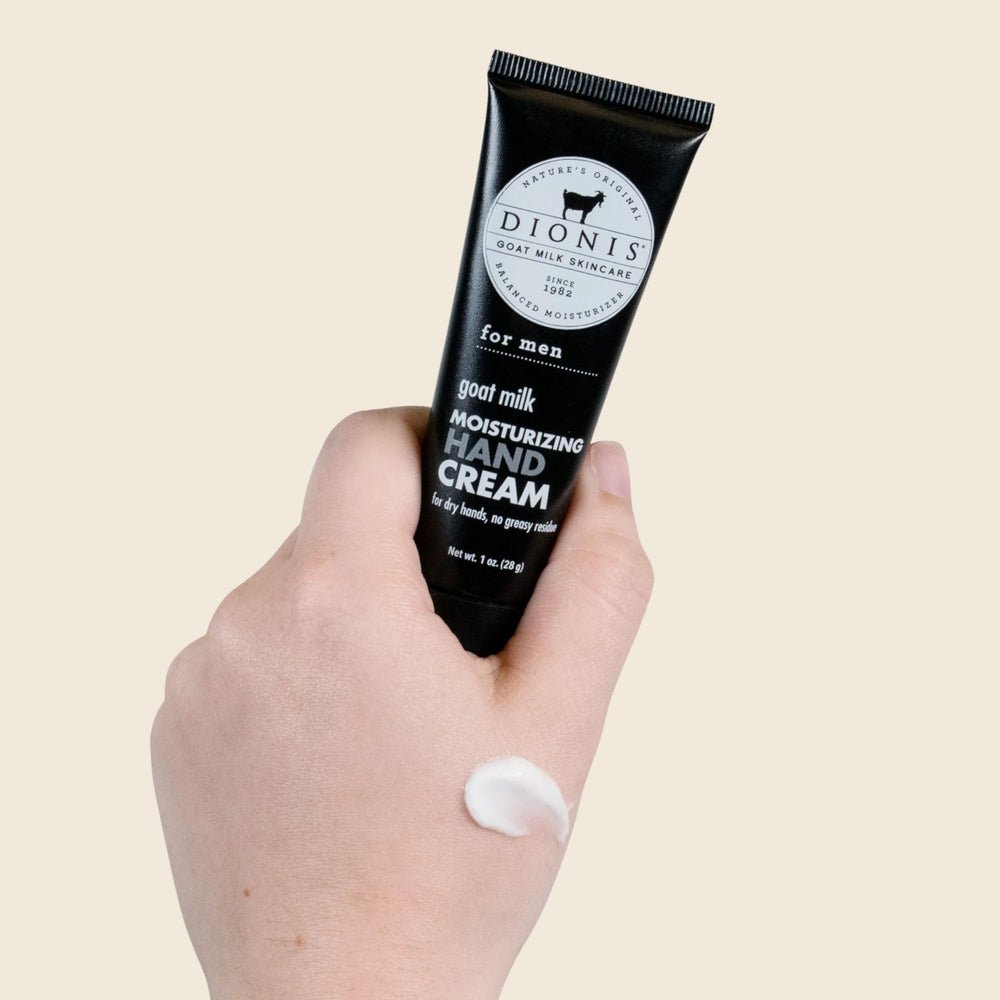 Dionis cruelty-free branding on box representing ethical skincare.