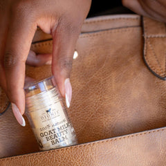 Dionis balm enriched with goat milk nourishes hair and skin.