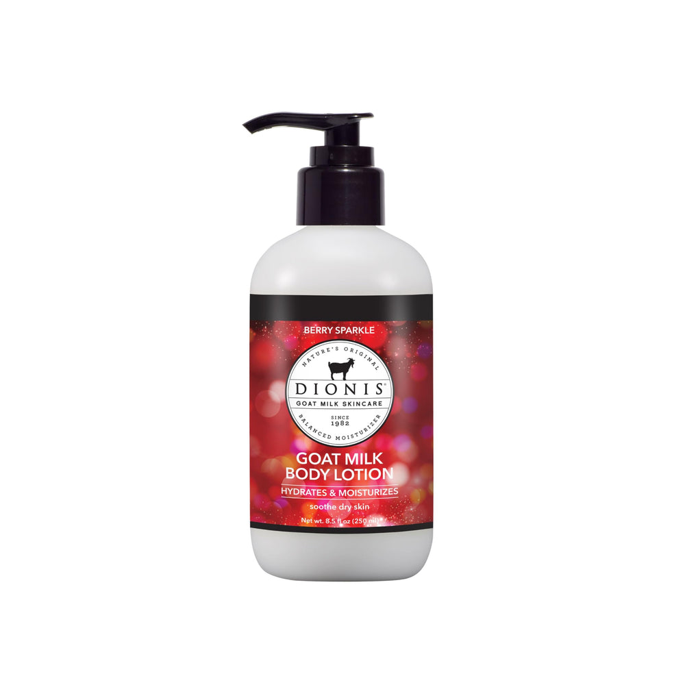 Dionis Berry Sparkle bottle ready for daily hydration and silky skin.