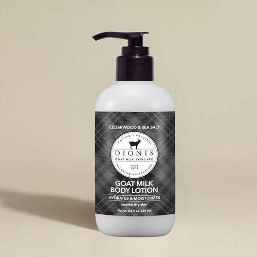 Dionis lotion dermatologist-tested and cruelty-free packaging label