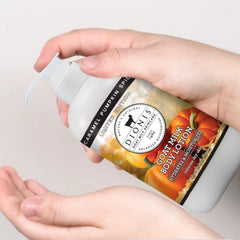 Dionis Goat Milk Body Lotion non-greasy-finish leaves skin smooth.