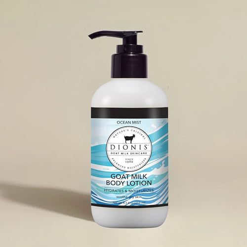 Dionis packaging emphasizes responsibly sourced goat milk from U.S. farms.