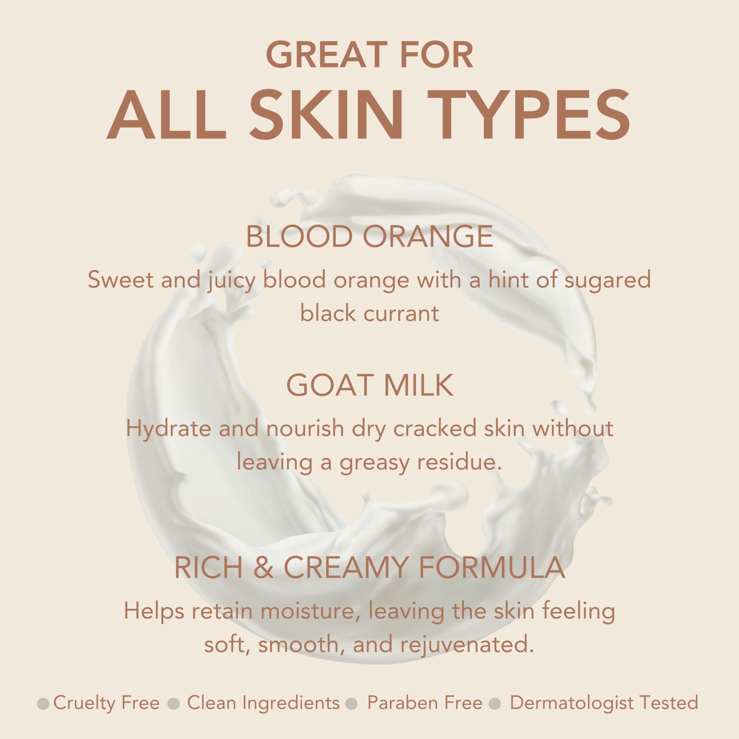 Vitamin-rich Dionis goat milk lotion with nourishing goat milk ingredients