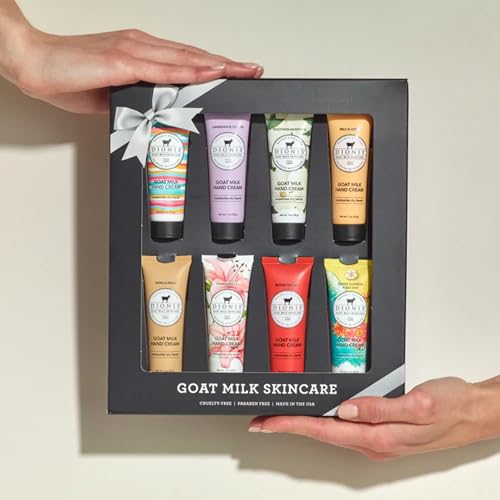 Dionis Goat Milk Hand Cream Expanded dispensing—smooth flow for easy application.