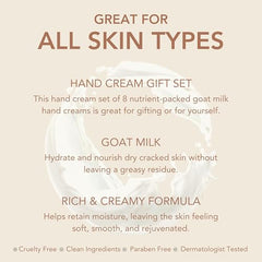 Dionis Goat Milk Hand Cream Expanded travel—compact care for journeys.